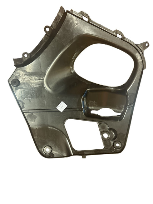 SUZUKI LEFT SIDE BLACK FRONT FENDER ENGINE COVER EIGER 400 OEM 53122-38F00-291